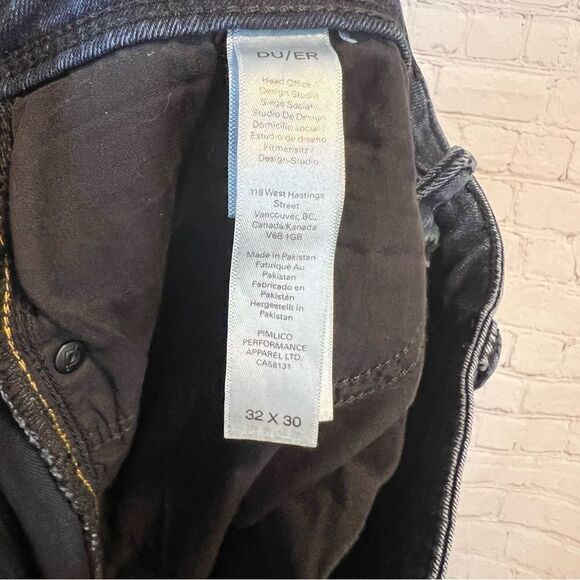DU/ER L2X Performance Denim Slim Fit Men's Jeans 32X30 - Picture 8 of 10